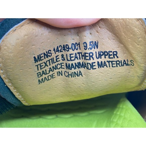 Florsheim Mens Fuel Knit Wingtip Oxford Black size 9.5W Great Condition - Picture 4 of 11